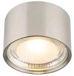 Globo LED-Deckenleuchte Serena Metall Silber Nickel matt