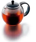 bodum Teebereiter Assam 1000 ml Glas Schwarz