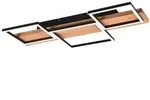 Trio LED-Deckenleuchte Harper Alu, Eisen, Stahl & Metall 65 x 34,5 cm