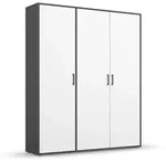 rauch BLUE Kleiderschrank Voyager 140 x 194 cm Dekor Alpinwei&szlig;