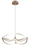 Trio LED-Pendelleuchte Charivari Alu, Eisen, Stahl & Metall Gold Messing