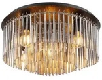 Globo Deckenleuchte Gorley Alu, Eisen, Stahl & Metall Schwarz 50 cm