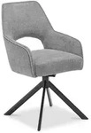 set one by Musterring Stuhl Winston Mikrofaser Silver