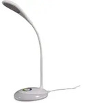 Globo LED-Tischleuchte Minea Kunststoff Wei&szlig;