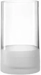 Leonardo Vase Novara 26 cm Glas Transparent Satiniert M (Medium)