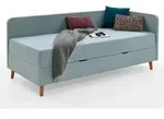 meise.m&ouml;bel Polsterliege Cabana 120 x 200 cm Stoff Blau Eisblau