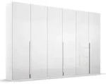 rauch ORANGE Kleiderschrank Montclar 301 x 223 cm Dekor Wei&szlig; / Hochglanz