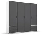 rauch BLUE Kleiderschrank Voyager 187 x 194 cm Dekor Grau, Wei&szlig; Grau /