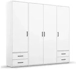 rauch BLUE Kleiderschrank Voyager 187 x 194 cm Dekor Alpinwei&szlig;