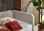 meise.m&ouml;bel Polsterliege Cabana 90 x 200 cm Cord Beige