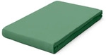 schlafgut Spannbettlaken Premium 180-200 x 200-220 cm Baumwolle Gr&uuml;n 180 200