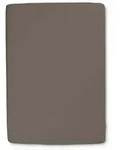 schlafgut Spannbettlaken Premium 120-130 x 200-220 cm Baumwolle Braun 120 200