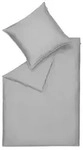 SCH&Ouml;NER WOHNEN-Kollektion Satin-Bettw&auml;sche Pure 135 x 200 cm Satin Grau