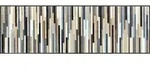 Wash & Dry Fu&szlig;matte Mikado Stripe natur 60x180cm Polyamid Beige Natur 60 x 180 cm