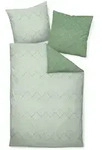 Janine Design Bettw&auml;sche J.D. 135 x 200 cm Satin Waldgr&uuml;n