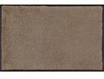Wash & Dry Fu&szlig;matte Taupe 60 x 180 cm Polyamid Grau