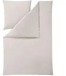 ESTELLA Mako-Jersey-Bettw&auml;sche Takoma 155 x 220 cm Jersey Silber