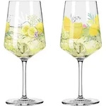 Ritzenhoff Gl&auml;serset - Aperitif Sommertau 2tlg. Kristall, Kristalloptik Bunt
