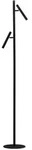 Hell LED-Stehlampe Streak Alu, Eisen, Stahl & Metall Schwarz