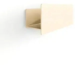 Metallbude Duschablage Shea 30 - ohne Bohren Aluminium Cashew