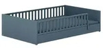 Paidi Bett Little Flo 120 x 200 cm Dekor Mattblau