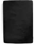 fleuresse Spannbettlaken Comfort 180 x 200 cm Jersey Schwarz