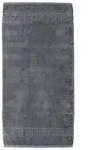 CaW&ouml; Handtuch Noblesse 50 x 100 cm Baumwolle Grau Anthrazit