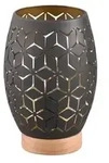 Reality Leuchten Tischleuchte Bidar Metall Gold, Schwarz Gold /