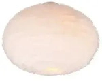 Reality Leuchten Deckenleuchte Furry Mischgewebe Beige Sand
