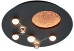 Trio Deckenleuchte Zodiac Metall Schwarz
