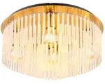 Globo Deckenleuchte Gorley Alu, Eisen, Stahl & Metall Gold 50 cm