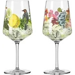 Ritzenhoff Gl&auml;serset - Aperitif Sommertau 2tlg. Kristall, Kristalloptik Bunt