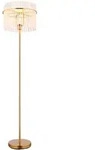 Globo Stehlampe Gorley Alu, Eisen, Stahl & Metall Gold