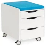 Paidi Rollcontainer Dekor Wei&szlig;