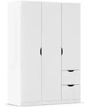 rauch BLUE Kleiderschrank Freiham 136 x 197 cm Dekor Alpinwei&szlig;