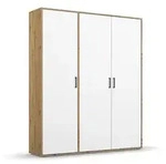 rauch BLUE Kleiderschrank Voyager 140 x 194 cm Dekor Alpinwei&szlig;