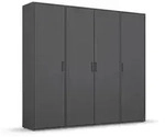 rauch BLUE Kleiderschrank Voyager 187 x 194 cm Dekor Grau-Metallic