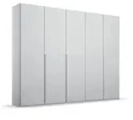 rauch ORANGE Kleiderschrank Purisma 251 x 223 cm Dekor Seidengrau