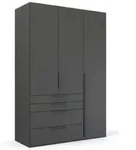 rauch ORANGE Kleiderschrank Purisma 151 x 223 cm Dekor Grau Graphit