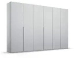 rauch ORANGE Kleiderschrank Purisma 301 x 223 cm Dekor Seidengrau