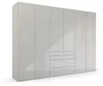rauch ORANGE Kleiderschrank Purisma 301 x 223 cm Glas Seidengrau