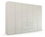 rauch ORANGE Kleiderschrank Purisma 301 x 223 cm Dekor Seidengrau