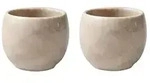 like. by Villeroy & Boch Eierbecher Perlemor Home 2tlg. Premium Porcelain Beige Sand