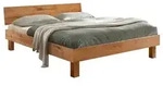 HASENA Massivholzbett Forti 180 x 200 cm Holz Braun Wildeiche