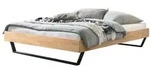 HASENA Massivholzbett Ostino 140 x 200 cm Holz Eiche Bianco