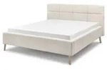 set one by Musterring Polsterbett Cary 180 x 200 cm Stoff Beige