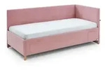 meise.m&ouml;bel Polsterbett Cool mit Lattenrost Cord Rosa Rose 120 x 200 cm