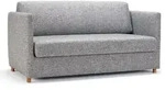 INNOVATION LIVING Schlafsofa Olan Stoff Grau Granit