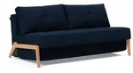 INNOVATION LIVING Schlafsofa Cubed Eiche Stoff Blau Blue 160 cm