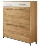 Voss M&ouml;bel Schuhschrank Vedo Holz Braun Eiche